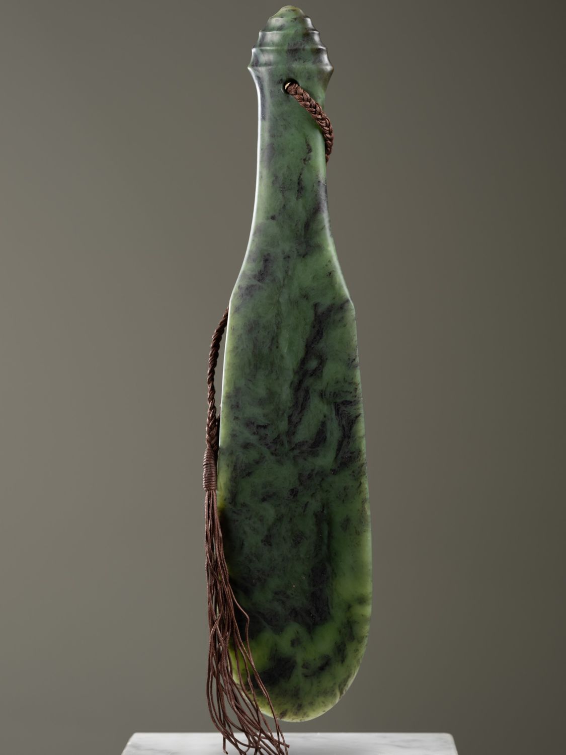 Moko Pounamu Mere NZ Genuine Totoweka Pounamu - Temuka