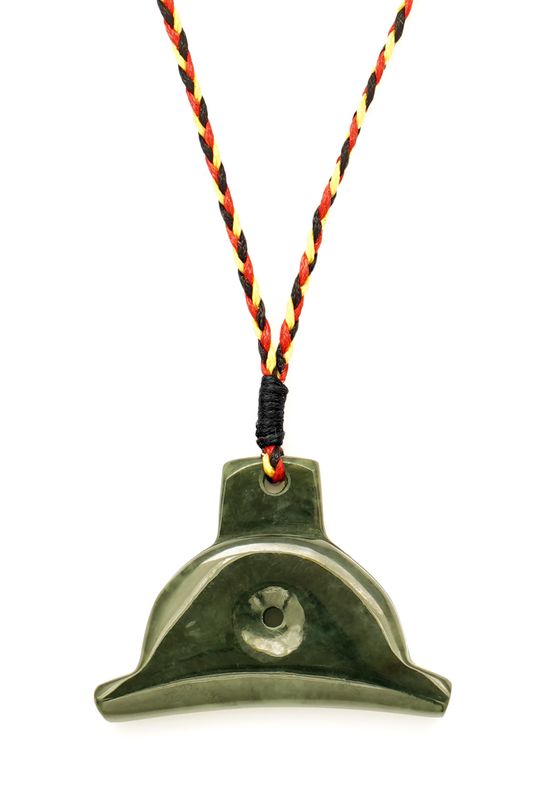 Moko Pounamu Chiefs Genuine Greenstone Shepherds Whistle CHSW1