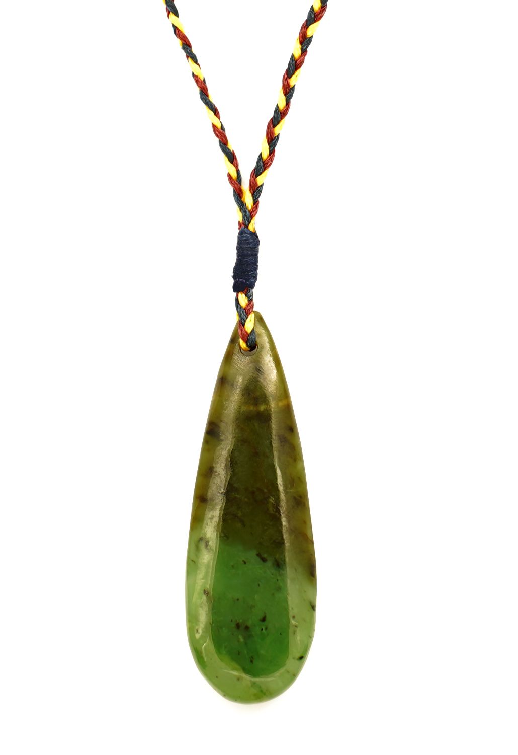 Moko Pounamu Highlanders Genuine Greenstone Roimata (Drop)