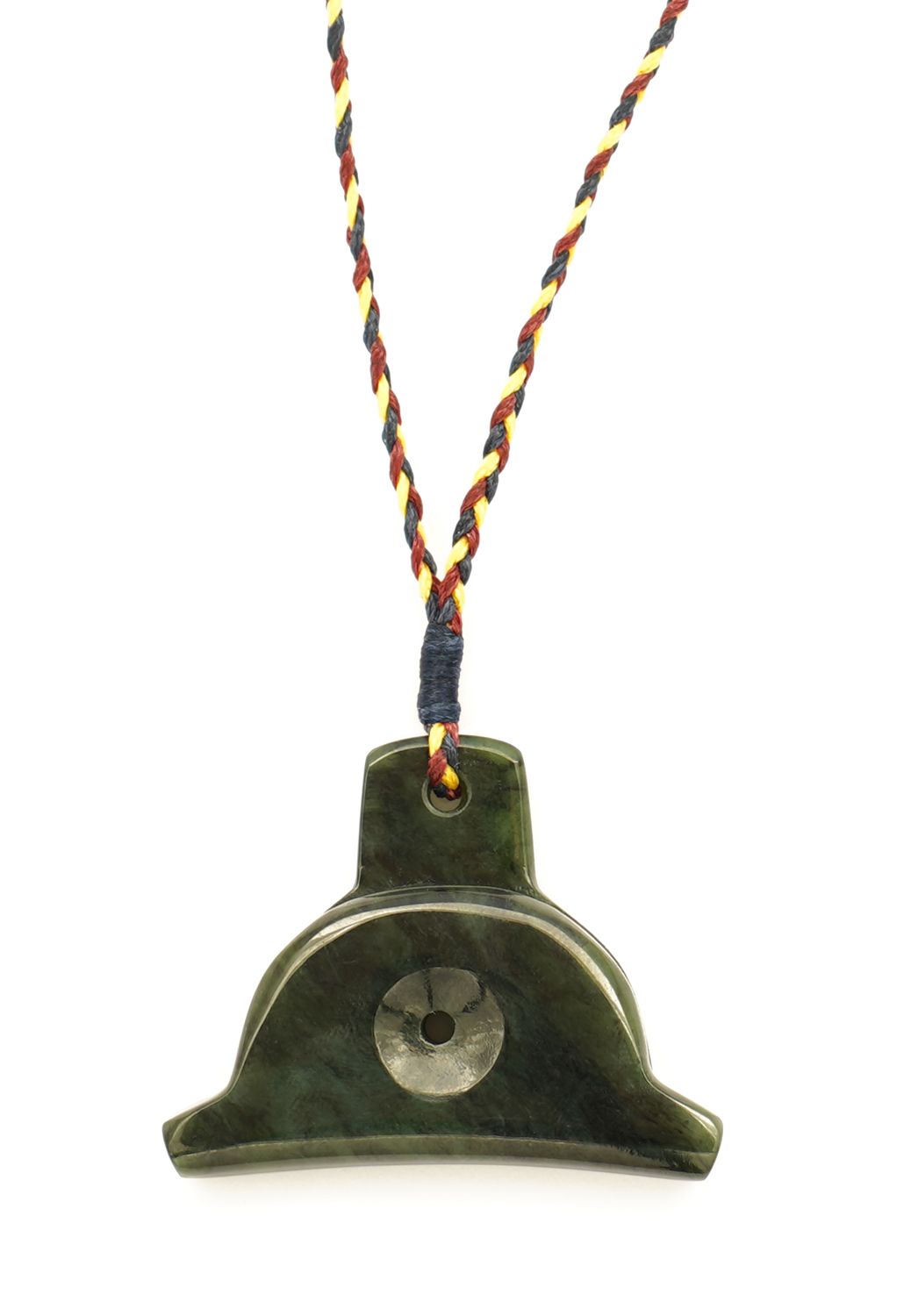 Moko Pounamu Highlanders Genuine Greenstone Shepherds Whistle HLSW1