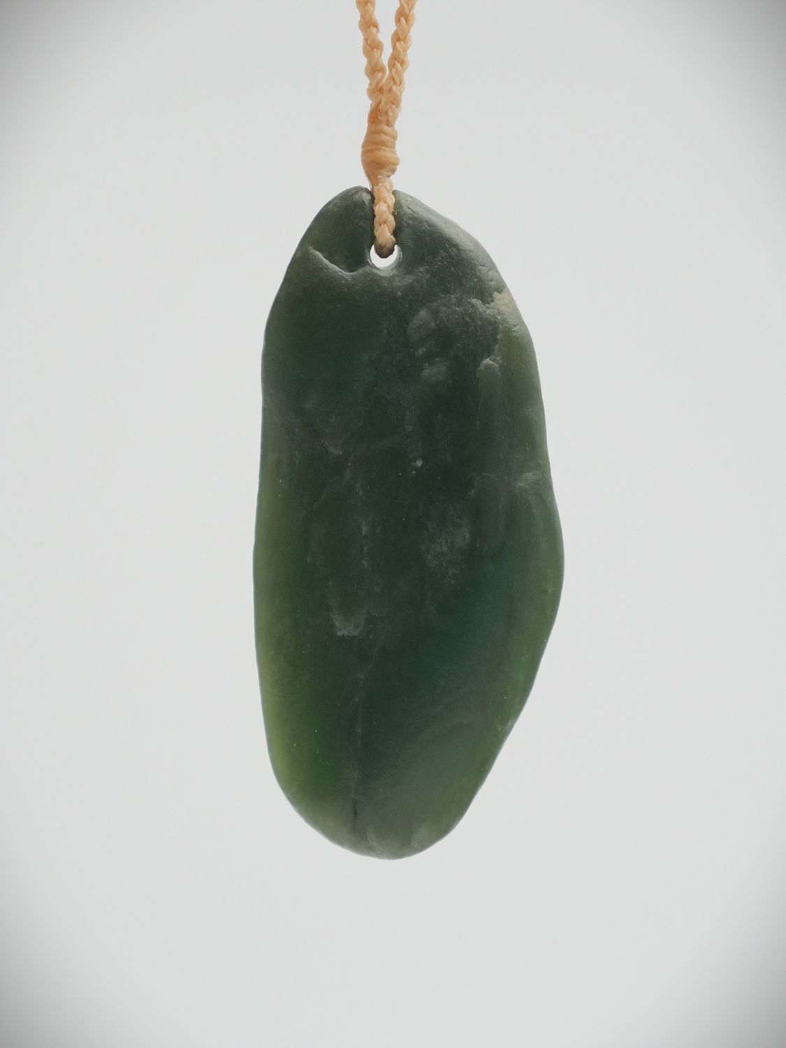 Moko Pounamu Natural Kuru NZ Genuine Kawakawa Greenstone - Whakaraupo
