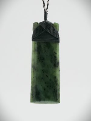 Moko Pounamu All Blacks Toki Greenstone - ABTK3
