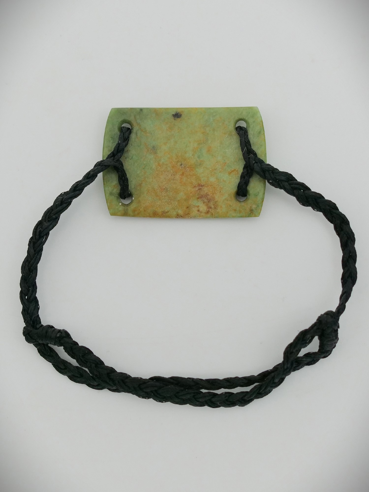 Moko Pounamu Adjustable Bracelet NZ Genuine Marsden Flower Greenstone 12758