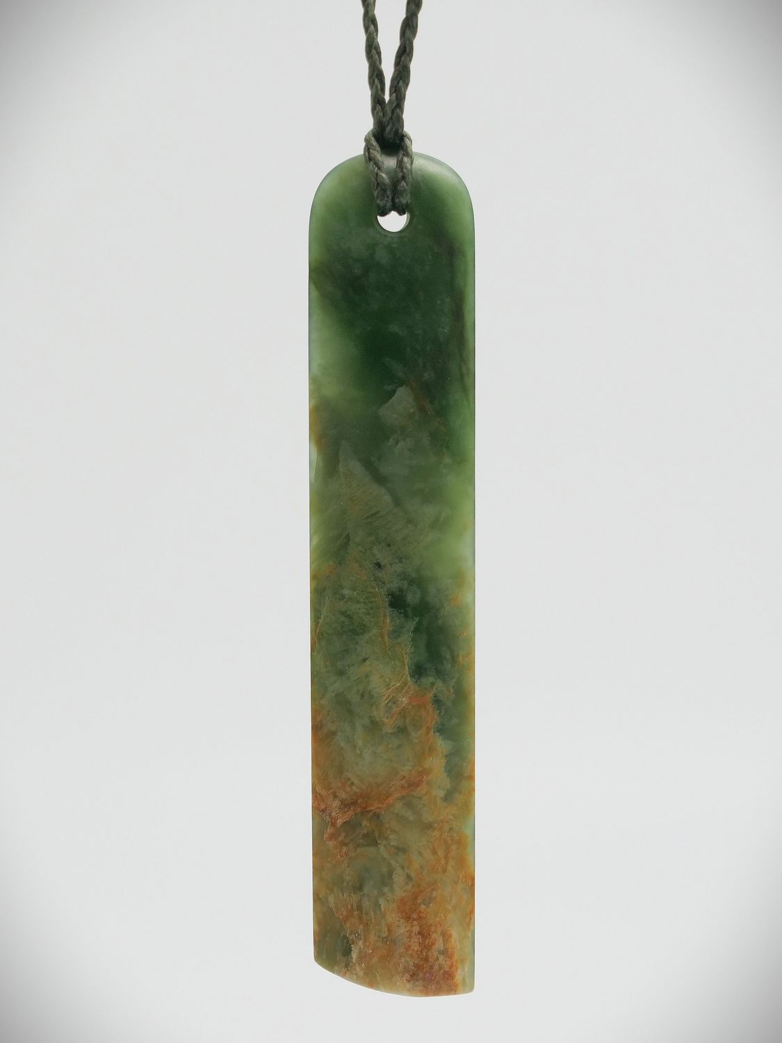 Moko Pounamu Kuru NZ Genuine Kahurangi Flower Greenstone - Mokihinui