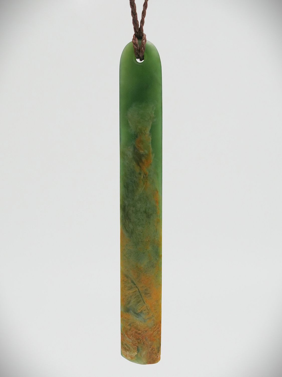 Moko Pounamu Kuru NZ Genuine Kahurangi Flower Greenstone - Peketa