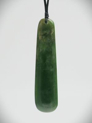 Moko Pounamu Roimata (Teardrop) NZ Genuine Kahurangi Flower Greenstone -  Karamea