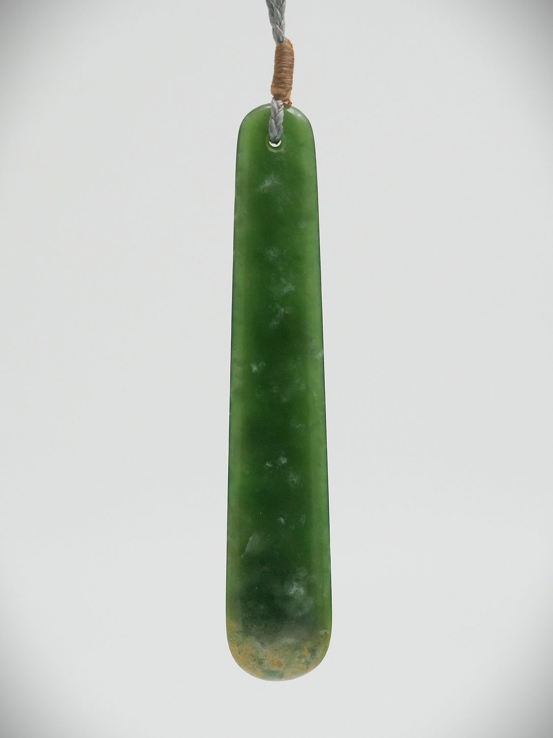 Moko Pounamu Roimata (Teardrop) NZ Genuine Kahurangi Flower Greenstone - Puhi Puhi