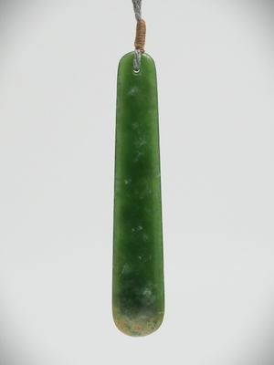 Moko Pounamu Roimata (Teardrop) NZ Genuine Kahurangi Flower Greenstone - Puhi Puhi