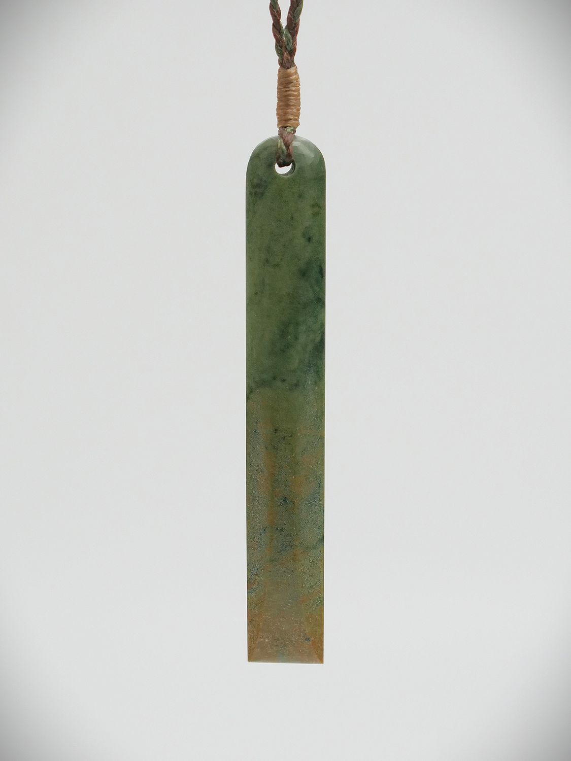 Moko Pounamu Kuru NZ Genuine Kokopu Greenstone - Te Ana Pouri