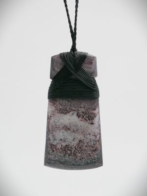 Moko Pounamu,  Toki NZ Genuine Aroha Stone - Kanuka