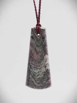 Moko Pounamu,  Kuru Drop NZ Genuine Aroha Stone - Ohoka