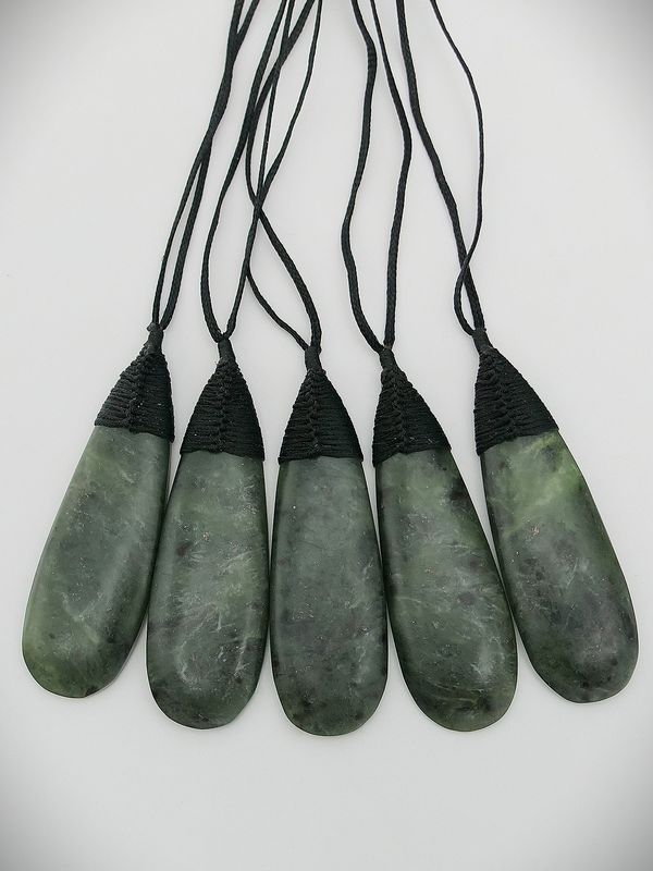 Moko Pounamu Roimata NZ Genuine Totoweka Greenstone - Rotorangi - SALE