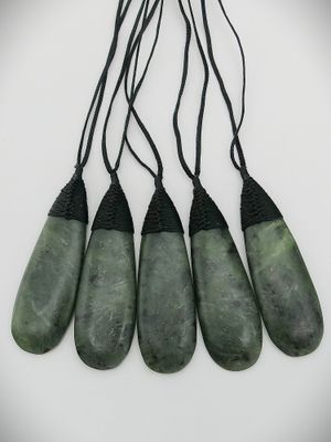 Moko Pounamu Roimata NZ Genuine Totoweka Greenstone - Rotorangi - SALE