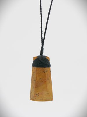 Moko Pounamu Toki  NZ Genuine Raukaraka Greenstone - Tuhirangi