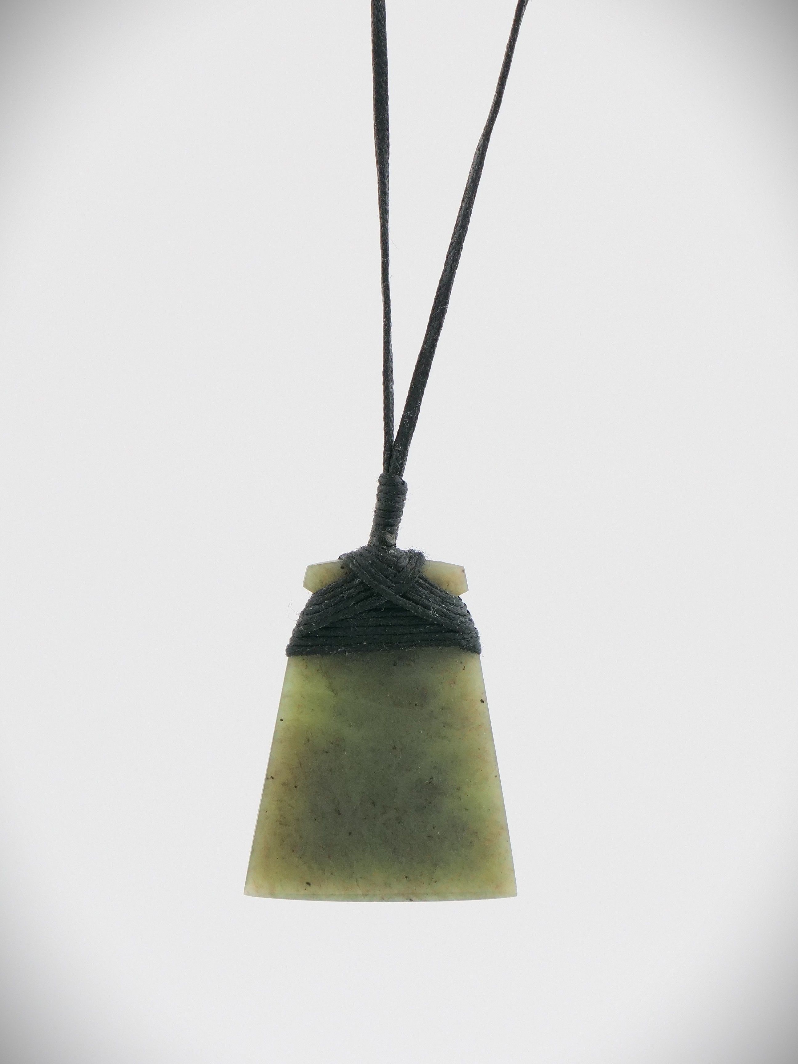 Moko Pounamu Toki NZ Genuine Kawakawa Greenstone - Omanaia