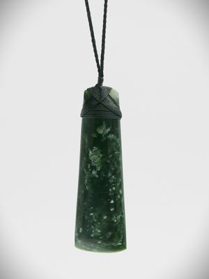 Moko Pounamu Toki NZ Genuine Raukaraka Greenstone - Wairere