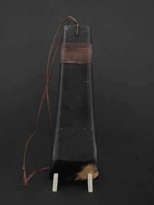 Moko Pounamu Toki NZ Genuine Pakohe (Argillite) - Waihola