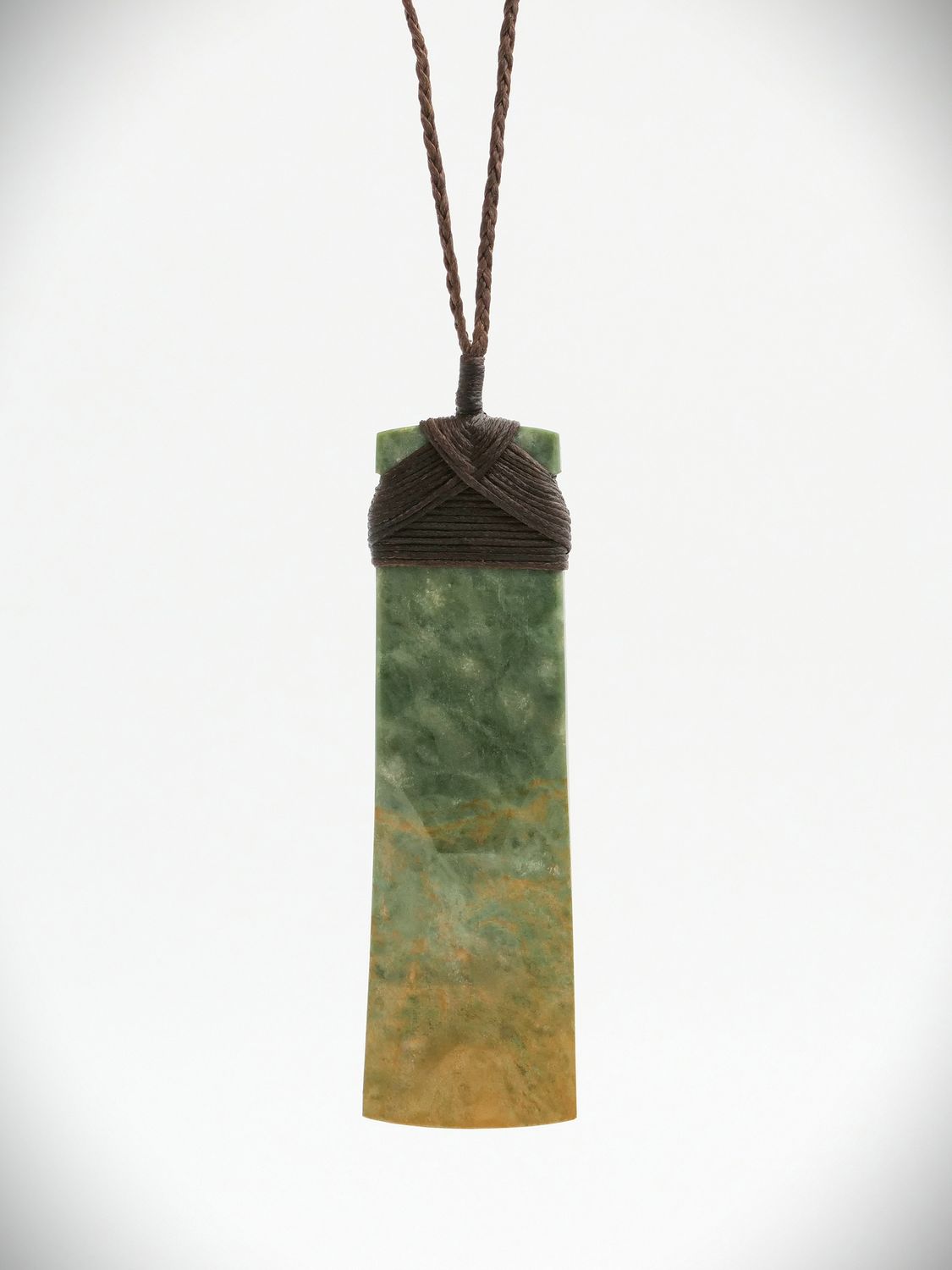 Moko Pounamu Toki NZ Genuine Marsden Flower Greenstone - Paranui