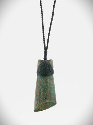 Moko Pounamu Toki Adze NZ Genuine Nelson Golden Bay Stone  - Whakamaru