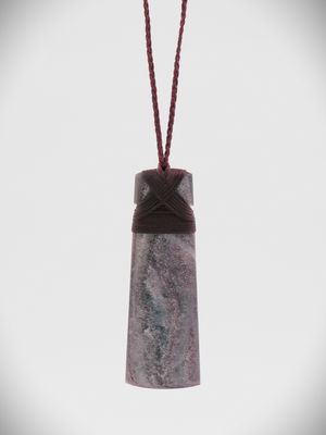 Moko Pounamu Toki NZ Genuine Aroha Stone - Punaruku