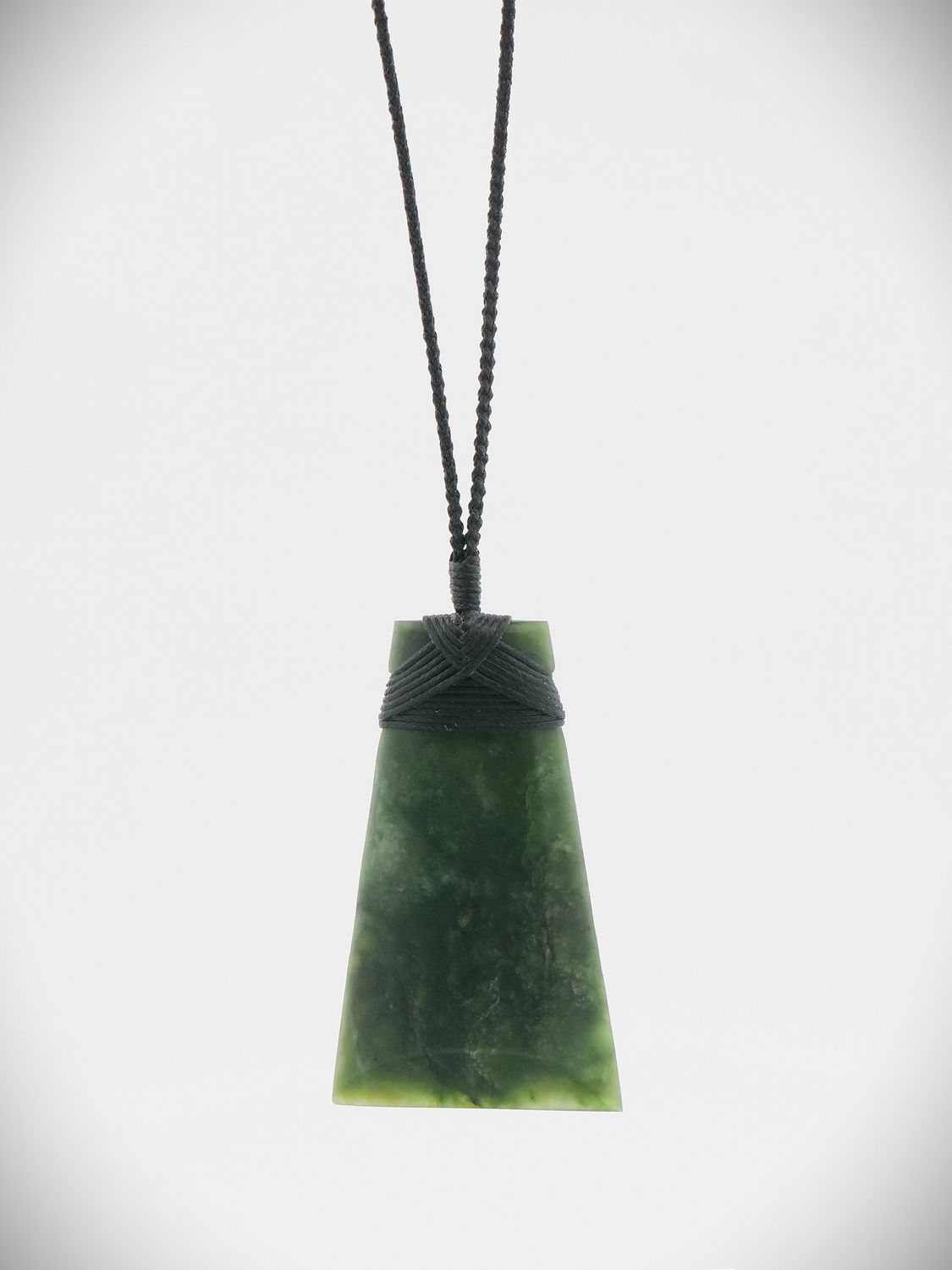 Moko Pounamu Toki NZ Genuine Kawakawa Greenstone - Helena