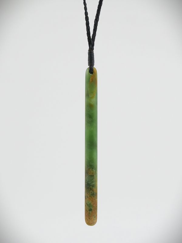 Moko Pounamu Roimata (Teardrop) NZ Genuine Kahurangi Flower Greenstone - Oruaiti