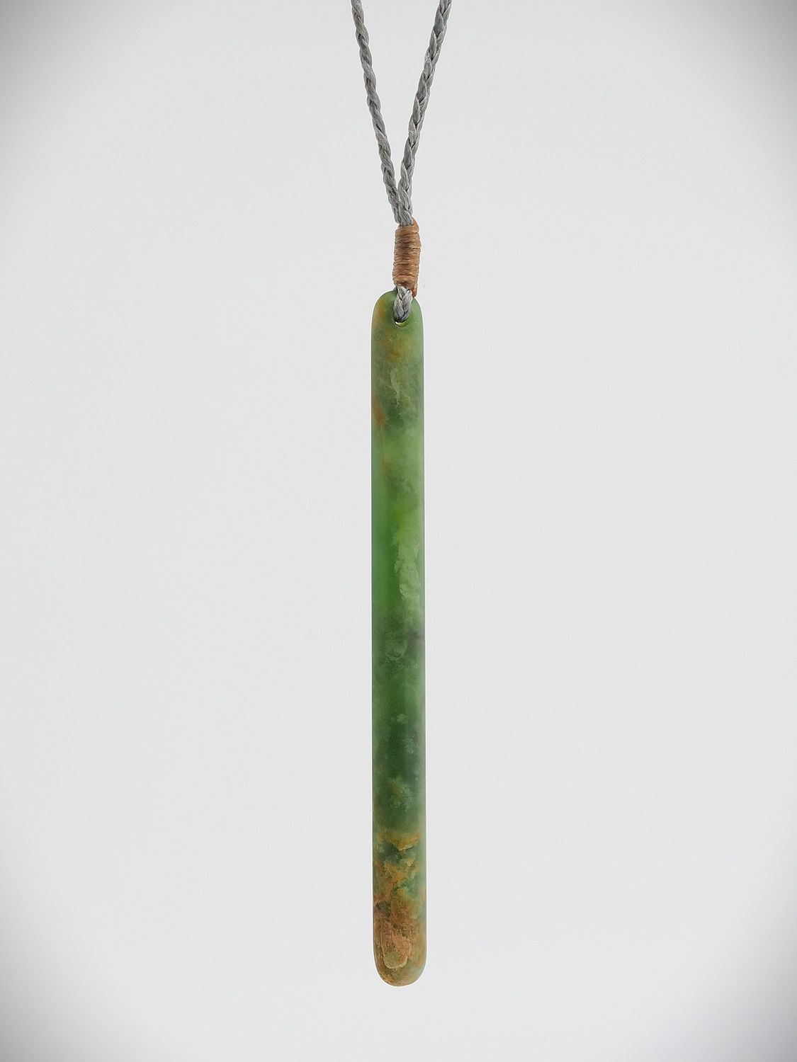 Moko Pounamu Roimata (Teardrop) NZ Genuine Kahurangi Flower Greenstone - Miramar