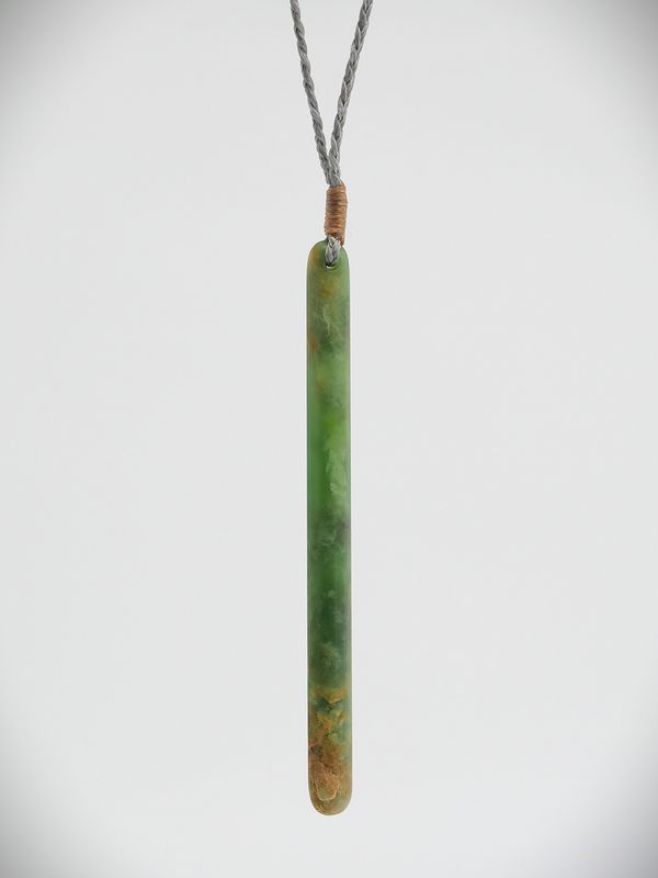 Moko Pounamu Roimata (Teardrop) NZ Genuine Kahurangi Flower Greenstone - Miramar
