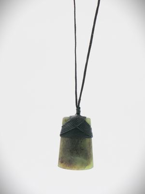 Moko Pounamu Toki NZ Genuine Kawakawa Greenstone - Mahurangi
