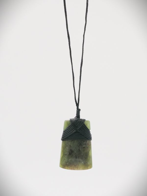 Moko Pounamu Toki NZ Genuine Kawakawa Greenstone - Waiwera