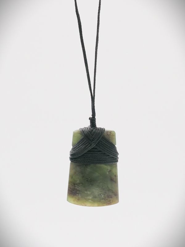 Moko Pounamu Toki NZ Genuine Totoweka Greenstone - Pakihi