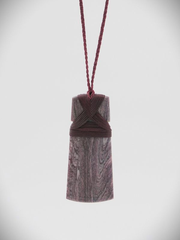 Moko Pounamu Toki NZ Genuine Aroha Stone - Waharau