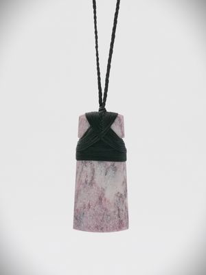 Moko Pounamu Toki NZ Genuine Aroha Stone - Hunua