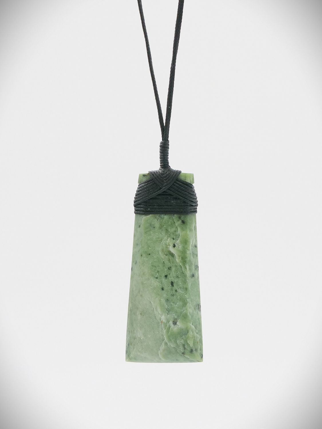 Moko Pounamu Toki NZ Genuine Kokopu Greenstone - Pokeno