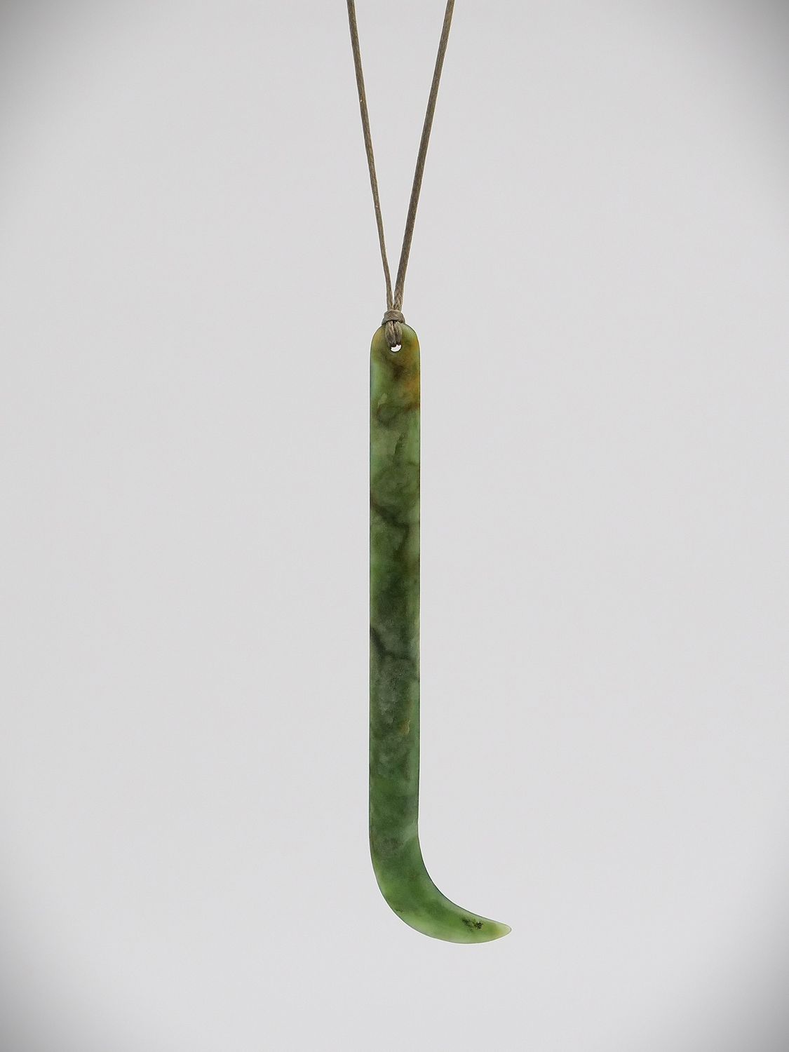 Moko Pounamu Kapeu NZ Genuine Marsden Flower Greenstone - Waikare