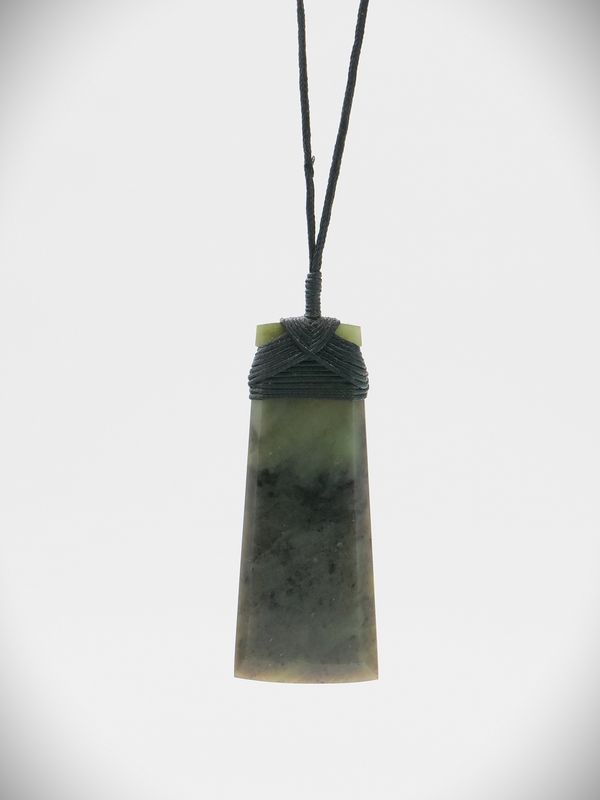 Moko Pounamu Toki NZ Genuine Kawakawa Greenstone - Kakamatua