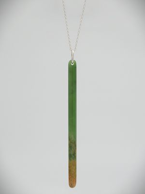 Moko Pounamu Roimata (Teardrop) NZ Genuine Kahurangi Flower Greenstone - Wharehou