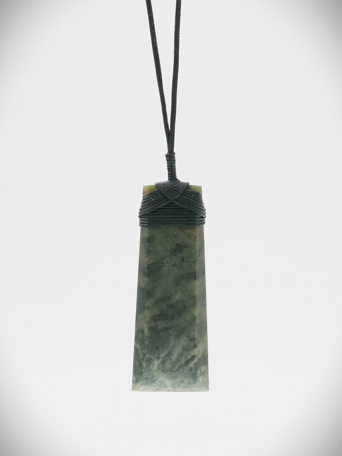 Moko Pounamu Toki NZ Genuine Kawakawa Greenstone - Taihiki