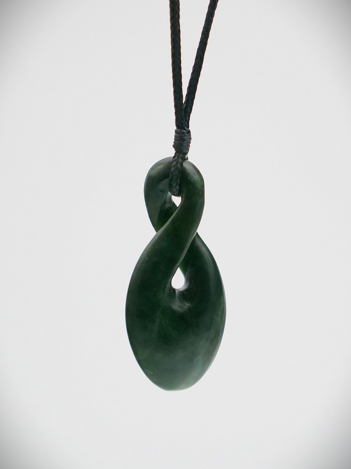 Moko Pounamu Pikorua NZ Genuine Kawakawa Greenstone - Naenae