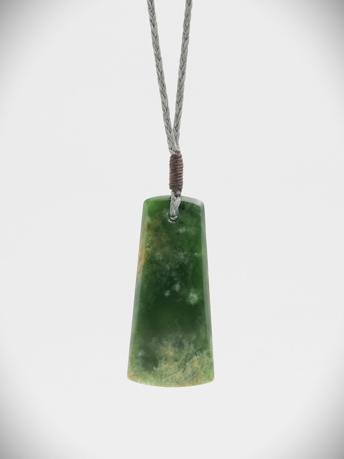 Moko Pounamu Kuru NZ Genuine Kahurangi Flower Greenstone - Te Kopuru