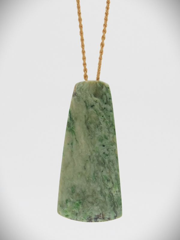 Moko Pounamu Toki NZ Genuine (Nelson) Te Tau Ihu Greenstone - Pahi