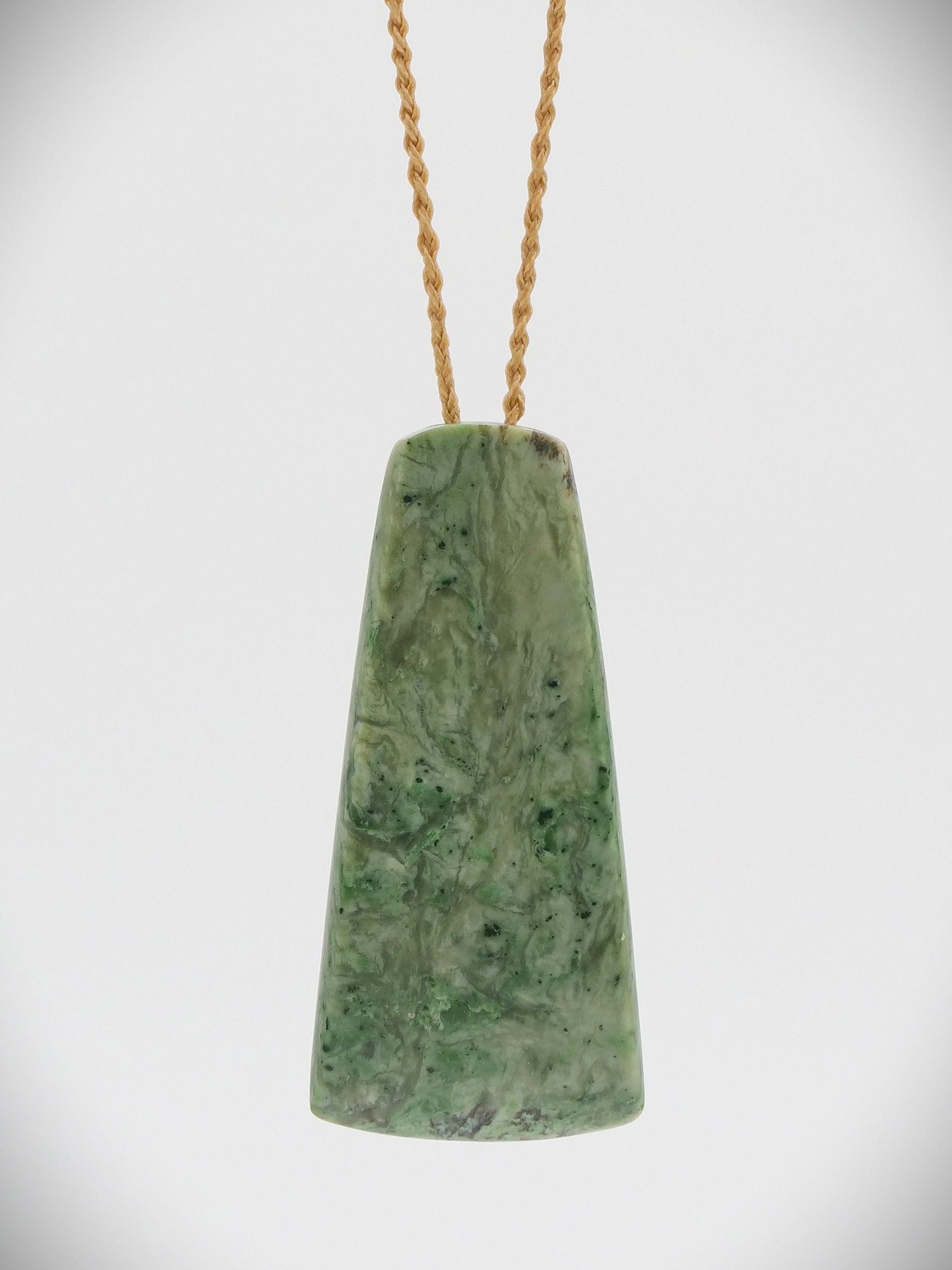 Moko Pounamu Toki NZ Genuine (Nelson) Te Tau Ihu Greenstone - Pahi