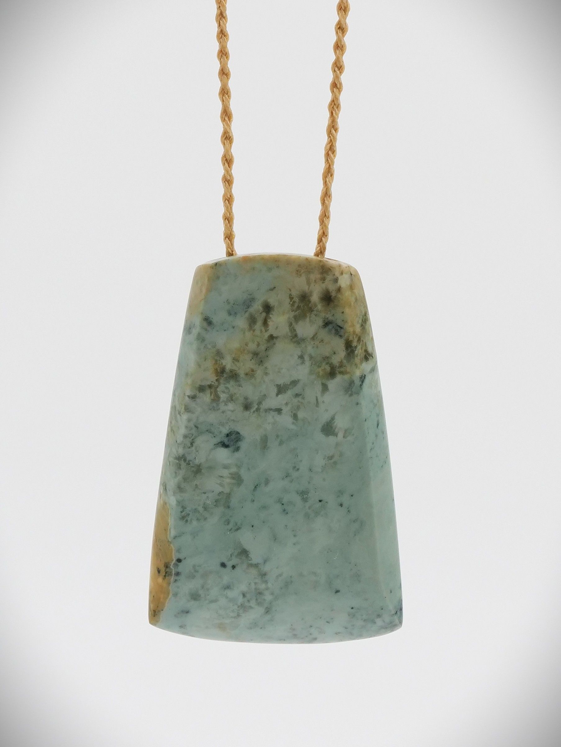 Moko Pounamu Toki NZ Genuine (Nelson) Te Tau Ihu Kokopu Greenstone - Whakapirau
