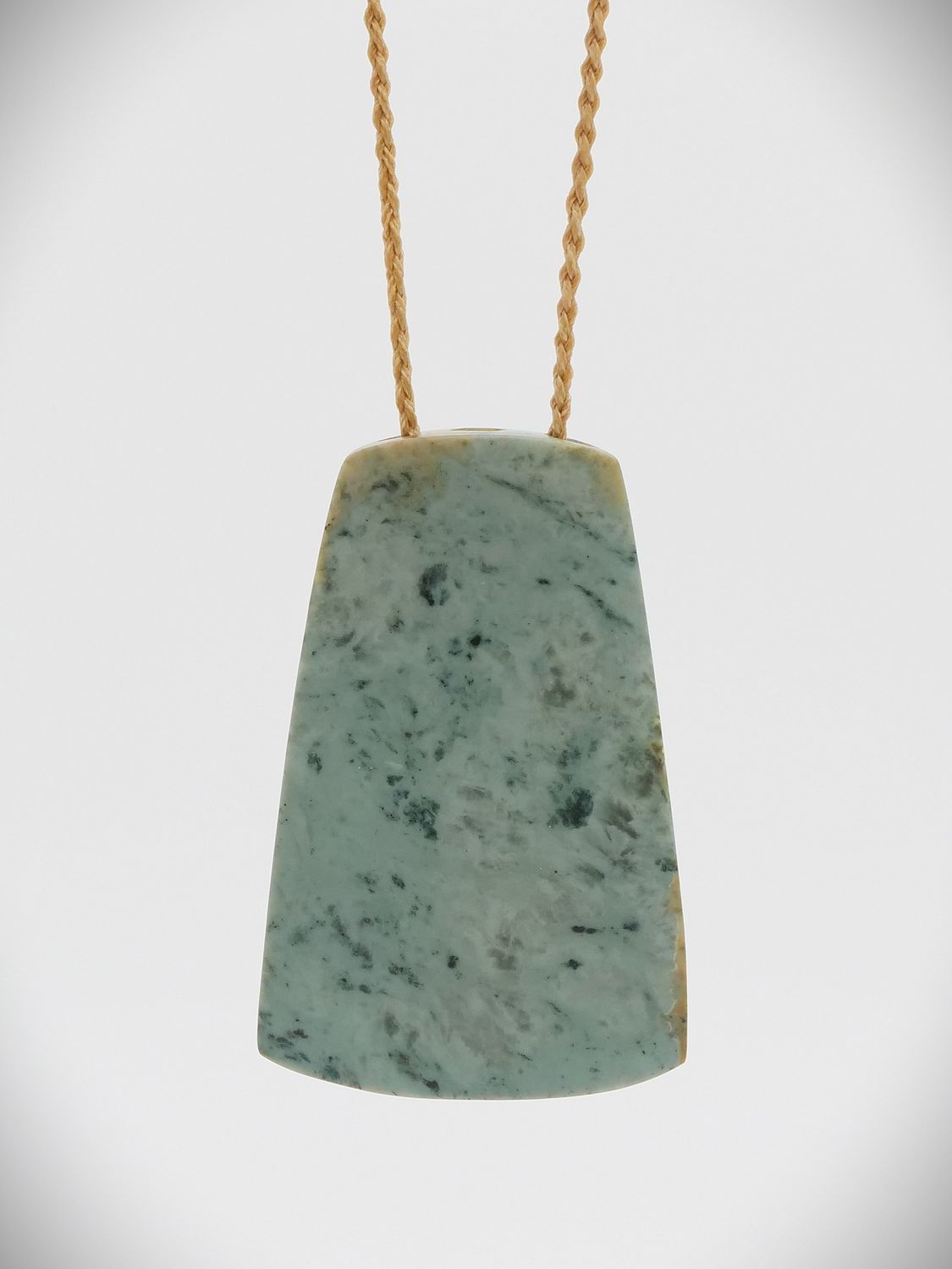 Moko Pounamu Toki NZ Genuine (Nelson) Te Tau Ihu Kokopu Greenstone - Whakapirau
