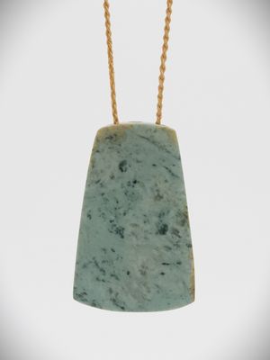Moko Pounamu Toki NZ Genuine (Nelson) Te Tau Ihu Kokopu Greenstone - Whakapirau