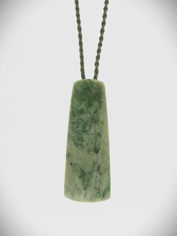 Moko Pounamu Toki NZ Genuine (Nelson) Te Tau Ihu Auhunga Greenstone - Kaiwaka