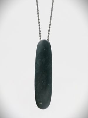 Moko Pounamu Roimata Teardrop NZ Genuine Nelson Blue Te Tau Ihu Greenstone - Mangakura