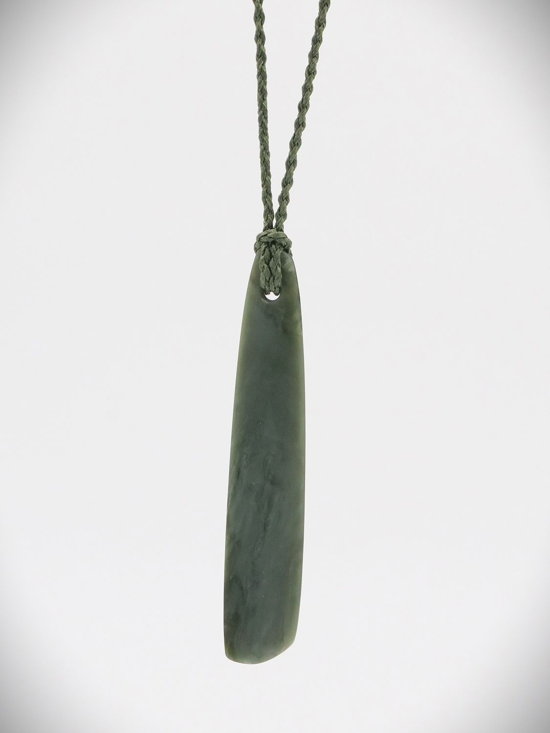 Moko Pounamu Roimata Teardrop NZ Genuine Nelson Te Tau Ihu Greenstone - Pohuehue