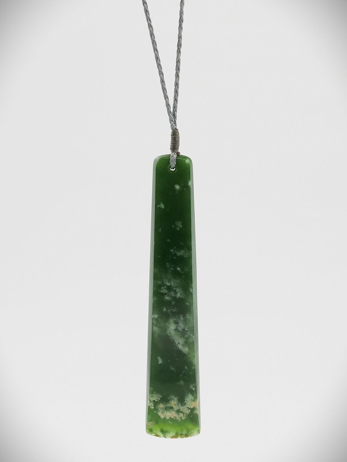 Moko Pounamu Toki NZ Genuine Kahurangi Flower Greenstone - Wainuiomata