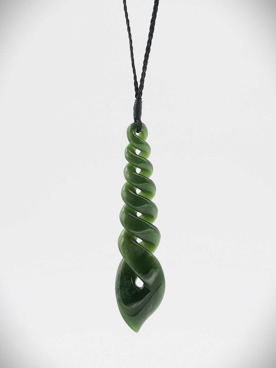 Moko Pounamu Sextuple Pikorua NZ Genuine Kahurangi Greenstone  - Anatoki